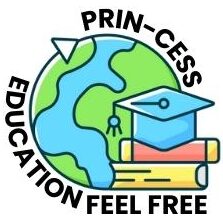 Prin-cess Education Feel Free Logo